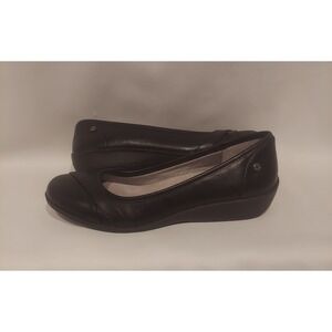 Lifestride Womens Black I-Loyal Ballet Flats Slip-Ons Size 8.5